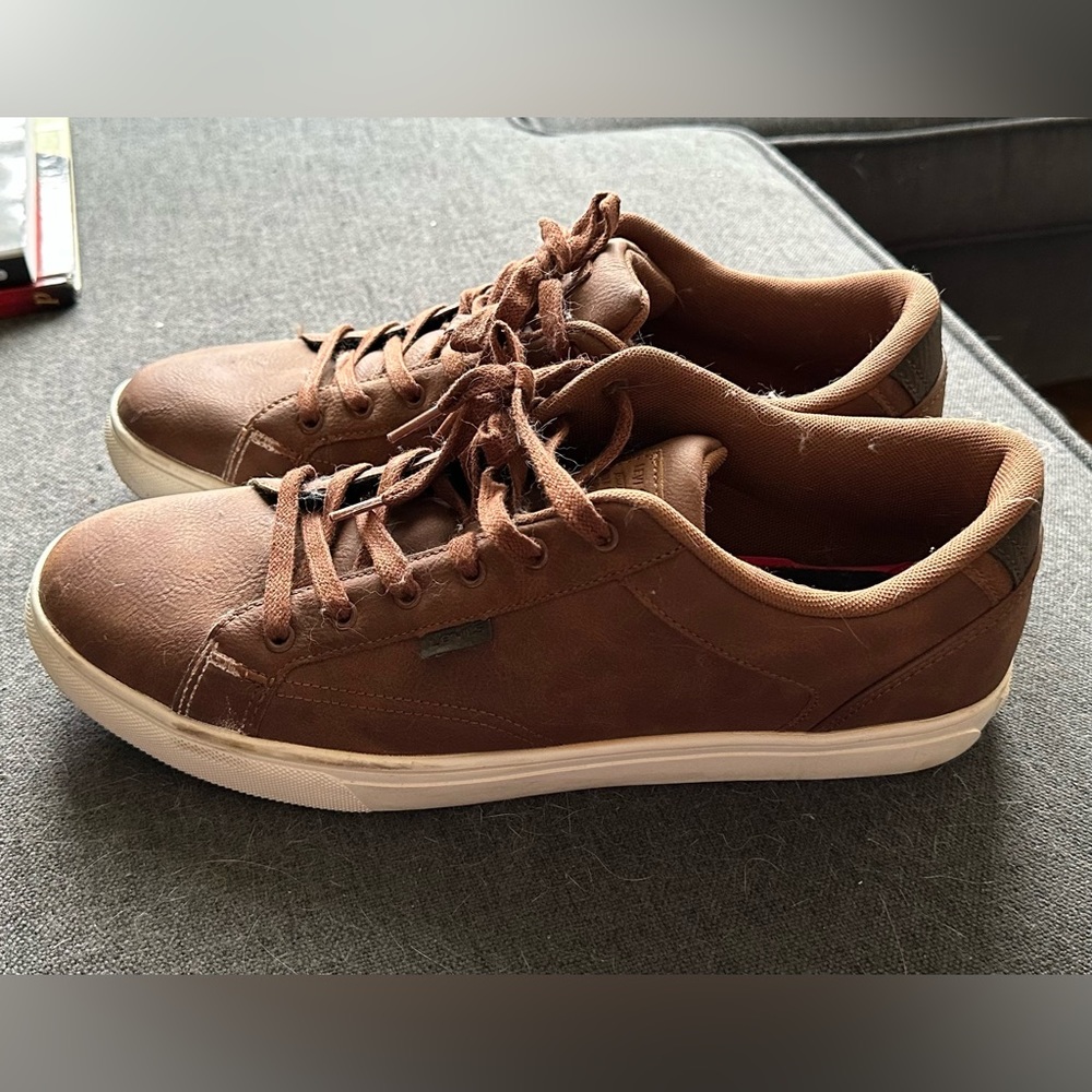 Levi's Brown Low-Top Casual Sneakers